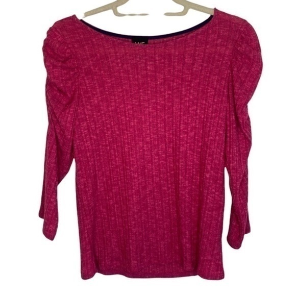 Anthropologie W5 Berry Stretch Blouse Size Large NWOT - Picture 1 of 5